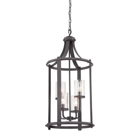 Designers Fountain Palencia 4-Light Artisan Pardo Wash Interior Incandescent Hall And Foyer 87554-APW